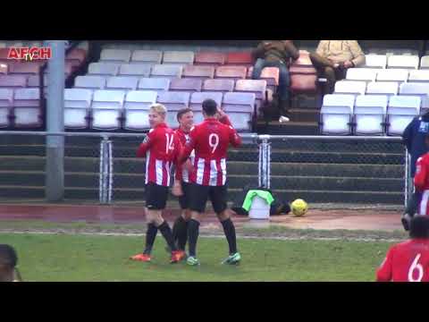 AFC Hornchurch 2 Haringey Borough 1 (10 Feb 18) - Second Purcell goal