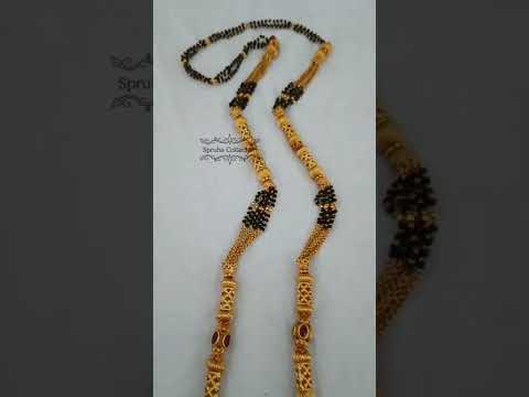 Spruha Collection - 40 Inch(#Matt #mangalsutra #Spruha #collection #jewellery #manufacturer #youtube