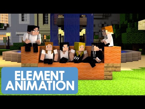 Element Animation - A Minecraft Friends Parody (Minecraft Animation)