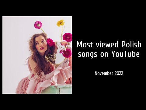 Most Viewed Polish Songs on YouTube - November 2022