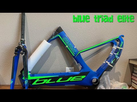 Blue Competition Triad Elite EX frameset