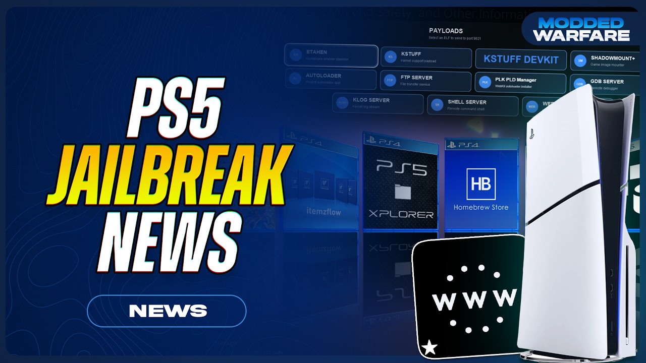 PS5 Jailbreak News: Universal WebKit, Persistent JB Method, etaHEN, LuaC0re emulators & More