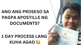 Paano ang step by step process sa pagpa apostille ng documents? Ano ang proseso sa pagpa apostille?