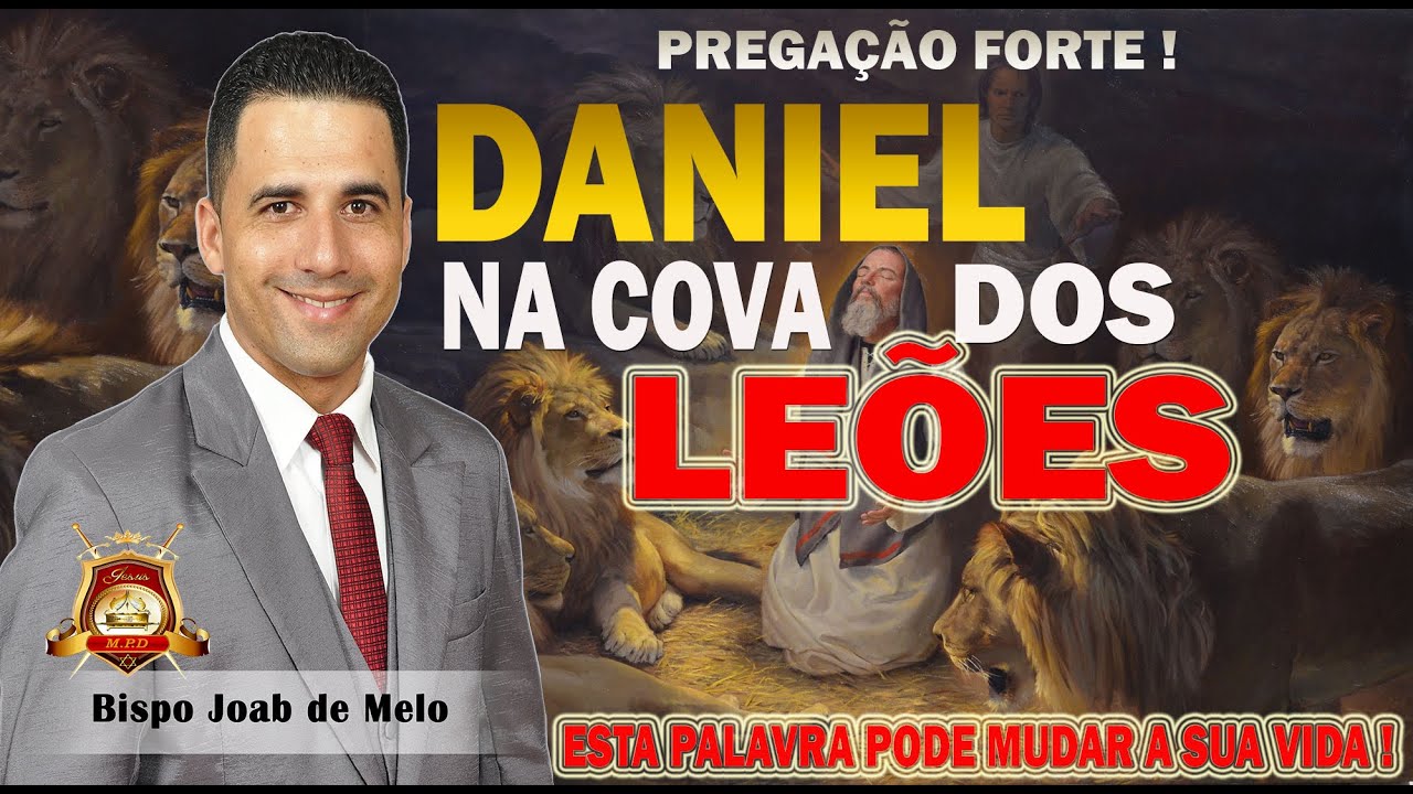 DANIEL NA COVA DOS LEÕES 😭 -  PREGAÇÃO MUITO FORTE 😱