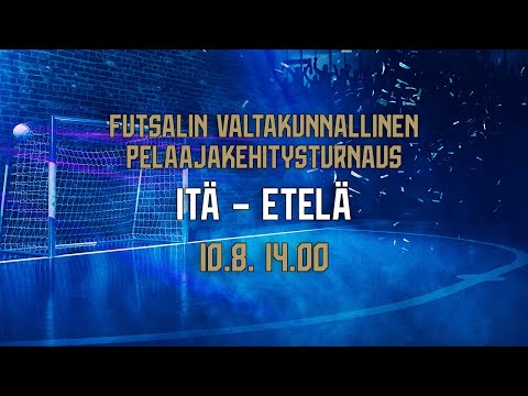 Futsalin Valtakunnallinen Pelaajakehitysturnaus | Itä – Etelä | 10.8. 14.00