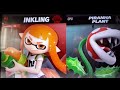 Brandon Hedgehog 2020 Gameplay Super Smash Bros Ultimate Inkling Girl Vs Piranha Plant
