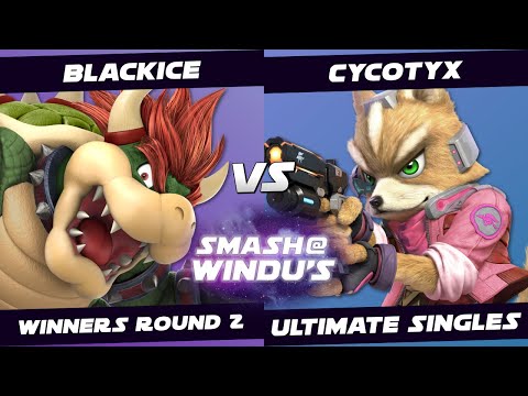 blackice (Bowser) vs Cycotyx (Fox) Smash @ Windu's 105 - Winners R2 SSBU