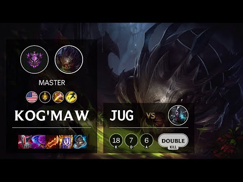 Kog'Maw Jungle vs Ekko - NA Master Patch 11.24b