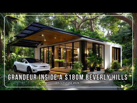 Sustainable Grandeur Inside a $180M Beverly Hills Eco Estate 2026