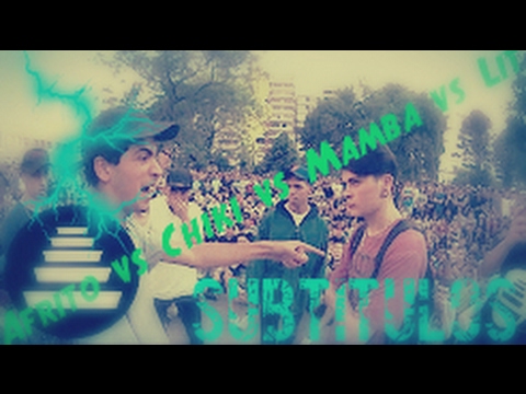 AFRITO VS LIT KILLAH VS MAMBA VS CHIKI // LETRA // El Quinto Escalón