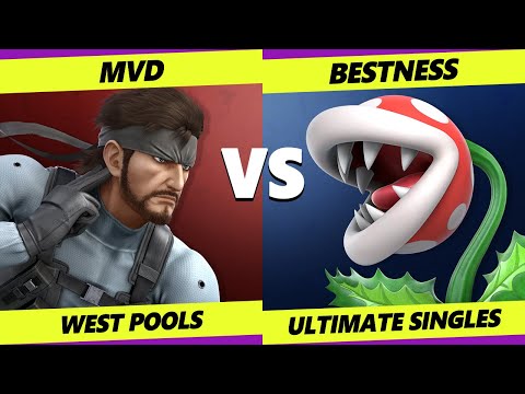 Gridiron Clash West Pools - MVD (Snake) Vs. BestNess (Jigglypuff, Plant, G&W, Little Mac) Ultimate
