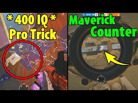 The * 400 IQ * Defuse Trick By Pro Player | How To Counter Maverick Like Pros - Rainbow Six Siege