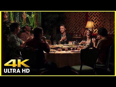 IT Chapter Two (2019) - The Losers Club Reunion Dinner Scene (Open Matte) (4K UHD)