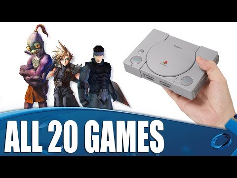 PlayStation Classic - All 20 Games Revealed!