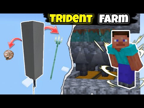 🔥 Ultimate Infinity Trident Farm for MCPE/Java! 🔥 | EpicEdge
