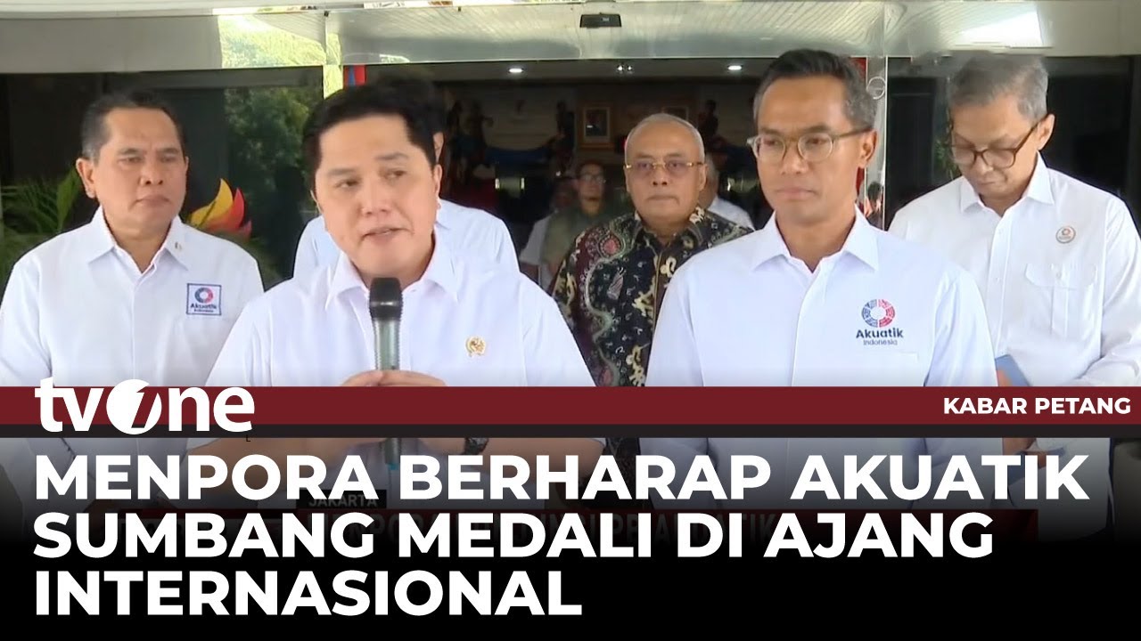 Menpora dan PB Akuatik Bahas Roadmap Olahraga Unggulan Menuju Ajang Internasional | tvOne