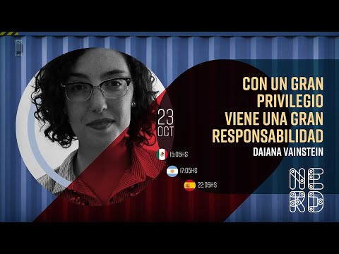 Con un gran privilegio viene una gran responsabilidad