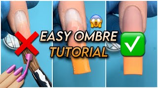 EASY OMBRE TUTORIAL 💅🏼 (UNDER 2 MINUTES!!😱)