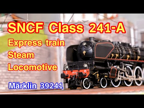 🇫🇷SNCF Class 241-A Express Train #Märklin 39241 #marklin #modellbahn #trainspotting #miniature #鉄道模型