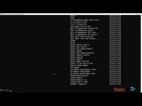 PowerShell Core Recipes Managing Windows Features | packtpub com