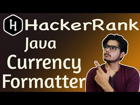 Hackerrank Java Solution Introduction 12 Java Currency Formatter