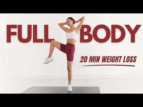 Weight Loss Full-Body Workout🔥 20 Minutes (No Equipment, No Jumping)