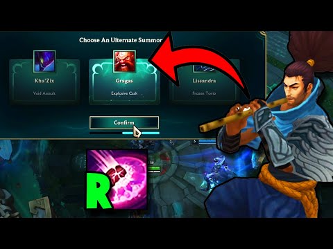 I finally got Yasuo with Gragas' Ultimate in the New Game Mode and it's actually insane!!