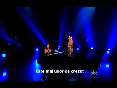 Sarah McLachlan & Pink - In The Arms Of An Angel/Live(tradus romana)Romanian subtitled.