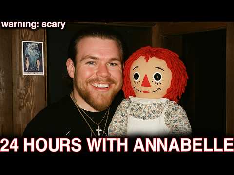 24 HOURS With The REAL Annabelle (She Threatened To Kill Me) | HORRIFYING Paranormal Activity
