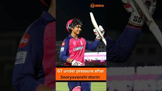 GT under pressure after Sooryavanshi storm