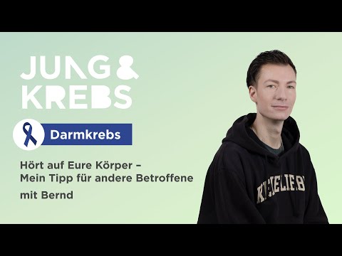 Bernd // Hört auf Eure Körper – Mein Tipp für andere Betroffene - Jung & Krebs - Darmkrebs