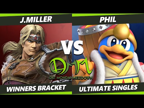 DAT Monday Meltdown 215 - J.Miller (Simon) Vs. PHIL (Dedede) SSBU Ultimate Tournament