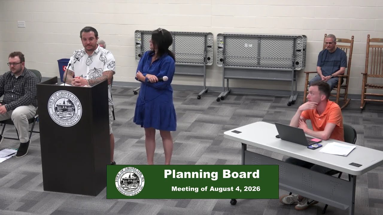 From the Planning Board