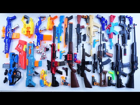 Collecting 7 Sniper Gun SPACE GUN MULTI SHOT Realistic Sniper M16 Shot Gun Double Barrel AK47 Gun