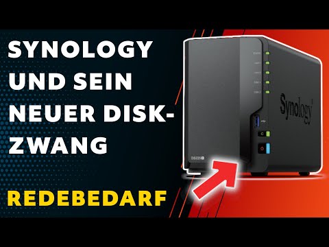Synology HDD Festplatten Zwang - Wir müssen reden !