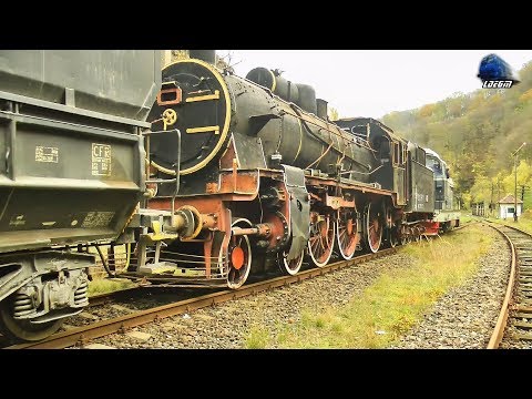 Locomotiva cu Abur 230.214 Steam Locomotive/Dampflok in Gara Vârfurile Station - 04 November 2019