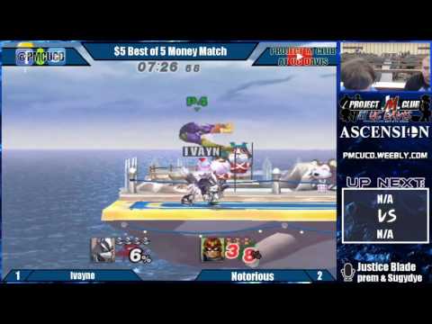 "Ascension 10/1/16" - Ivayne (Wolf) v. Notorious (CF) - $5 Money Match