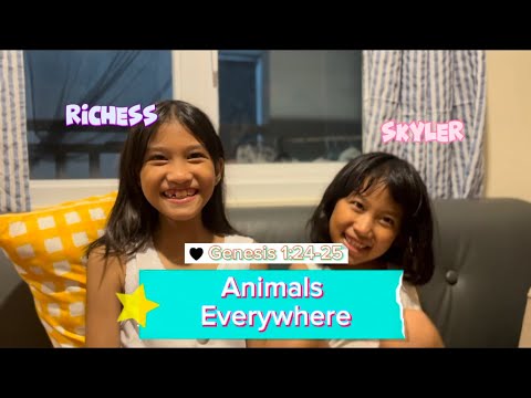 Animals Everywhere [Genesis 1:24-25]