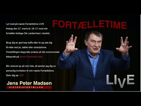 Fortælletime LIVE 27 marts 2020