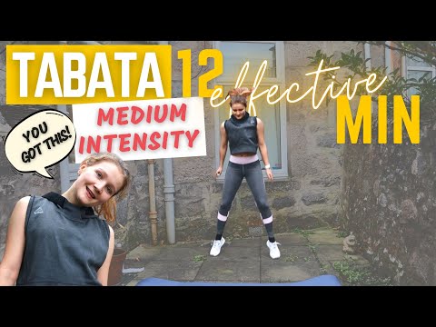 Medium Intense No Repeat 12 Minute - Tabata Mix No Equipment Workout