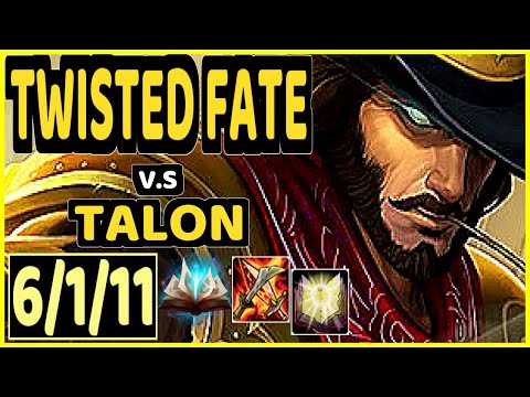 STROMPEST (TWISTED FATE) vs TALON - 6/1/11 KDA MID CHALLENGER GAMEPLAY - NA