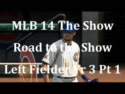 MLB 14 The Show (PS4) Road to the Show Left Fielder Yr 3 - Pt 1