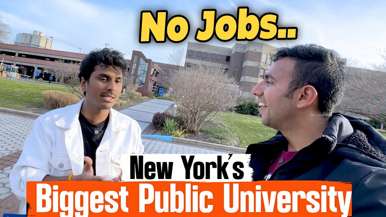 Only 10% Students with Jobs.. New York's Largest Public University!