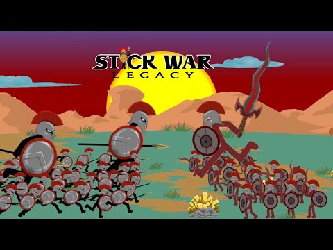 SPEARTON VS SPEARTON. Stick War Legacy.