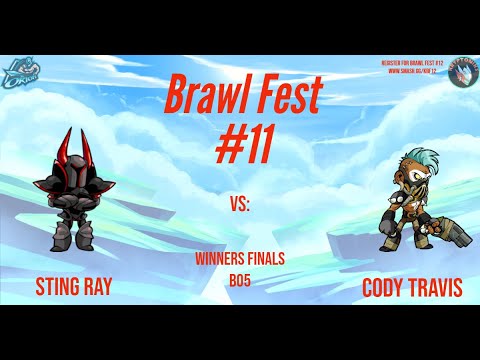 Kryptoniks Brawl Fest #11 (1v1 Winners Finals - Sting Ray vs Cody Travis)