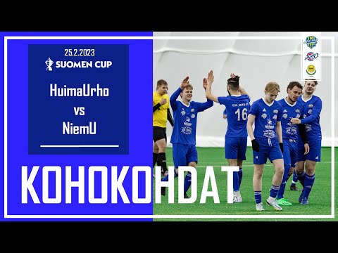 HIGHLIGHTS: HuimaUrho-NiemU | Suomen Cup 1. Kierros 25.2.2023