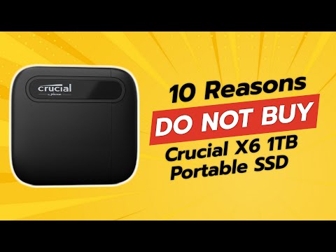 DON'T BUY Crucial X6 1TB SSD Until You Watch This! 🚫💾 | 10 Shocking Reasons