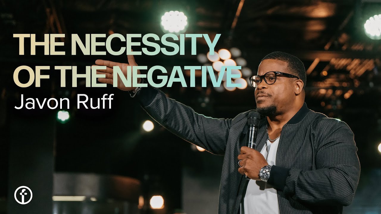 The Necessity of the Negative | Javon Ruff