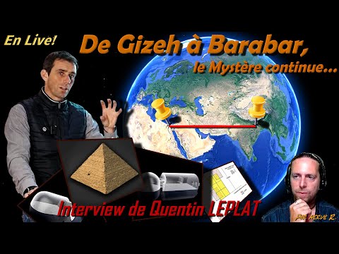 Entretien avec Quentin Leplat, de Gizeh à Barabar le Mystère Continue... 📏📐◮➞🍙🤔