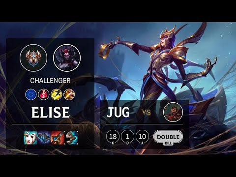 Elise Jungle vs Graves - EUW Challenger Patch 10.13